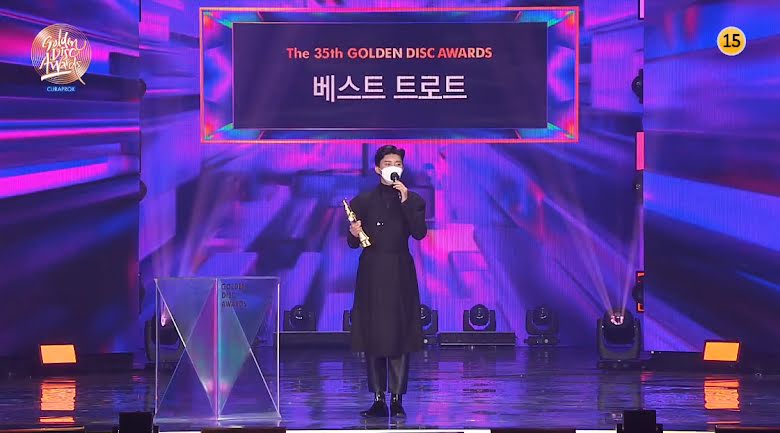 Lim Young Woong mejor trot 35th Golden Disc Awards
