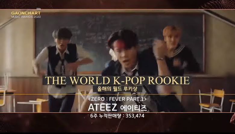 Rookie mundial de K-Pop: ATEEZ