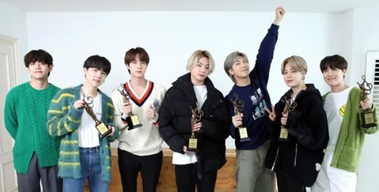 BTS premios 30th Seoul Music awards 