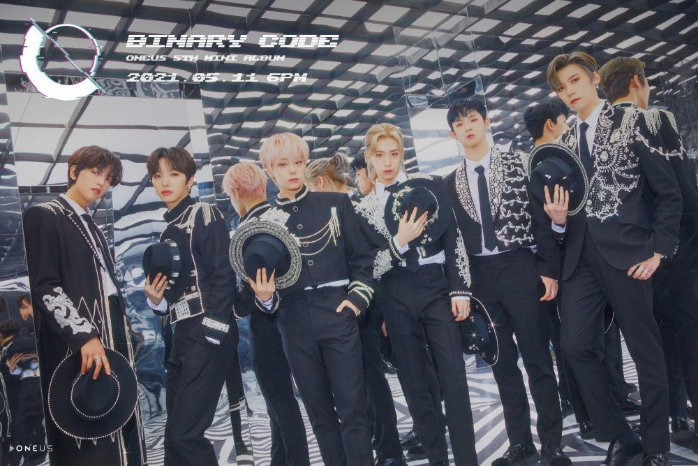 ONEUS lanza lista de canciones para su quinto mini álbum 'Binary Code'