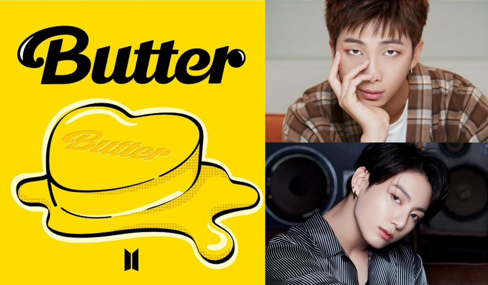 Jungkook y RM de BTS Butter