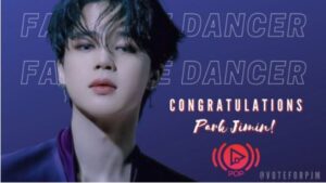Jimin de BTS es coronado como el mejor bailarín de Dabeme