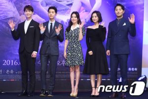 El elenco de Descendants of the sun