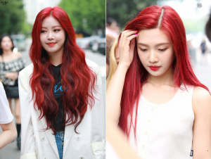 11 Idols femeninas de K-Pop que arrasaron con el look de cabello rojo