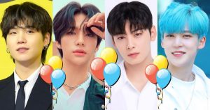 Los cumpleaños de idols masculinos del K-Pop que no te puedes perder en marzo