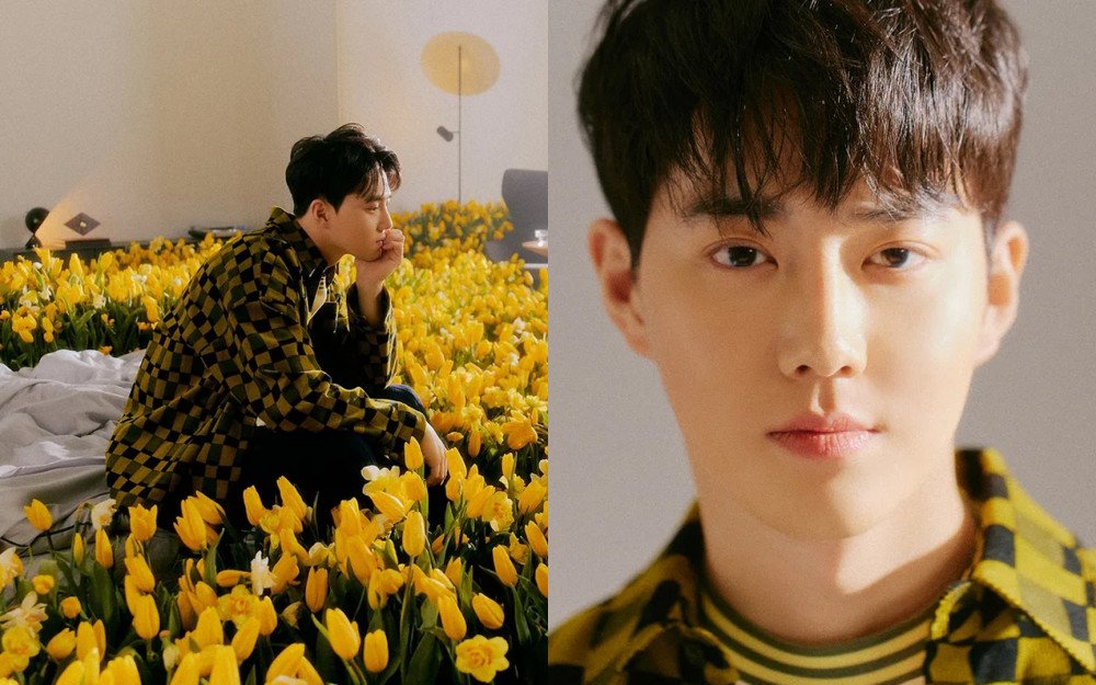 Suho de EXO se rodea de hermosas flores amarillas en el nuevo lote de fotos teaser