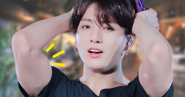 Jungkook de bts musculoso