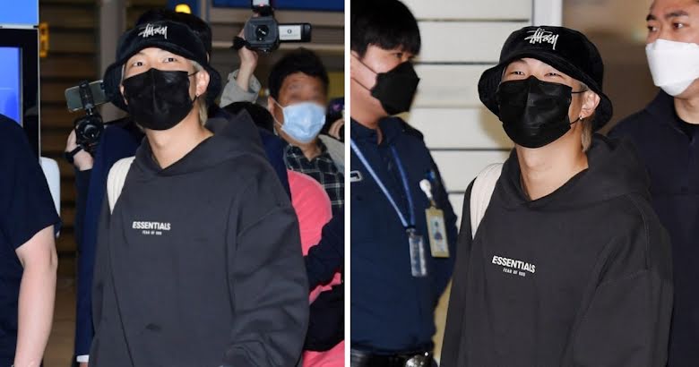 RM de BTS regresa a Corea y recibe elogios por cómo trata a los demás en el aeropuerto
