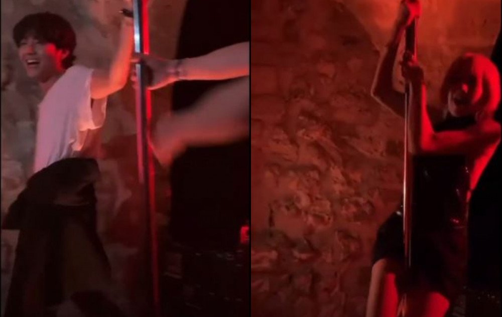 Lisa de BLACKPINK y V de BTS son vistos bailando en barra en CELINE's After Party en París