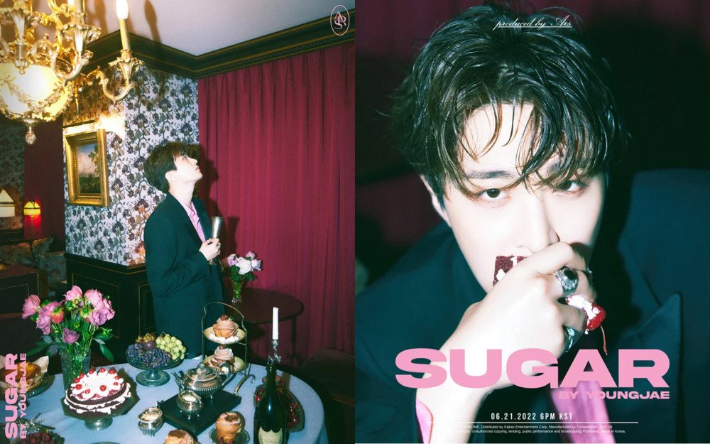 Youngjae de GOT7 lanza fotos conceptuales adicionales para su mini-álbum en solitario 'SUGAR'