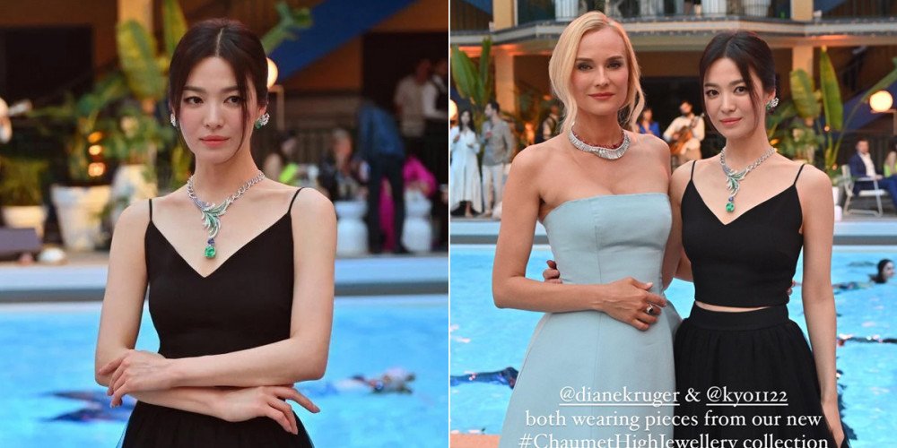 Song Hye Kyo sorprende con su belleza y aura en el evento 'Ondes Et Merveilles De Chaumet - New High Jewelry Collection' en París