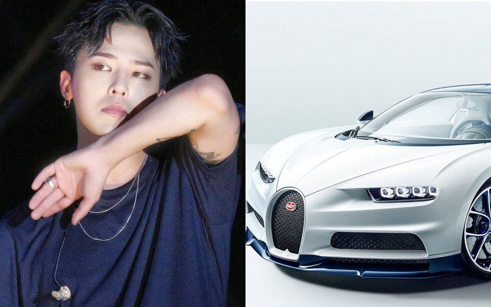 Después de comprar un apartamento caro, G-Dragon compra un Bugatti Chiron de $2.5 millones