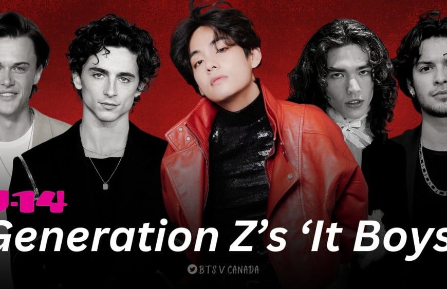 V de BTS seleccionado como uno de los ‘IT BOYS’ de GENERATION Z